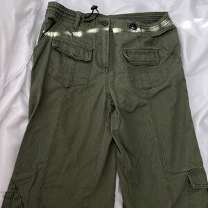 Brandy Melville Green Cargo Pants
